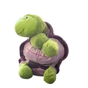Zoobie Pet Tama the Tortoise Plush Toy Blanket